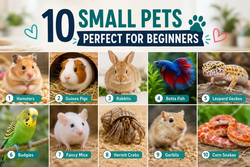 10 Small Pets Perfect for Beginners